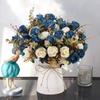 Artificial Flowers Silk Fake Plants UV Resistant Home In/Outdoor Garden Decor