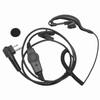 Intercom Earphone M Connector G Shaped Earhook Anti Interference Headphone For Motorola 318