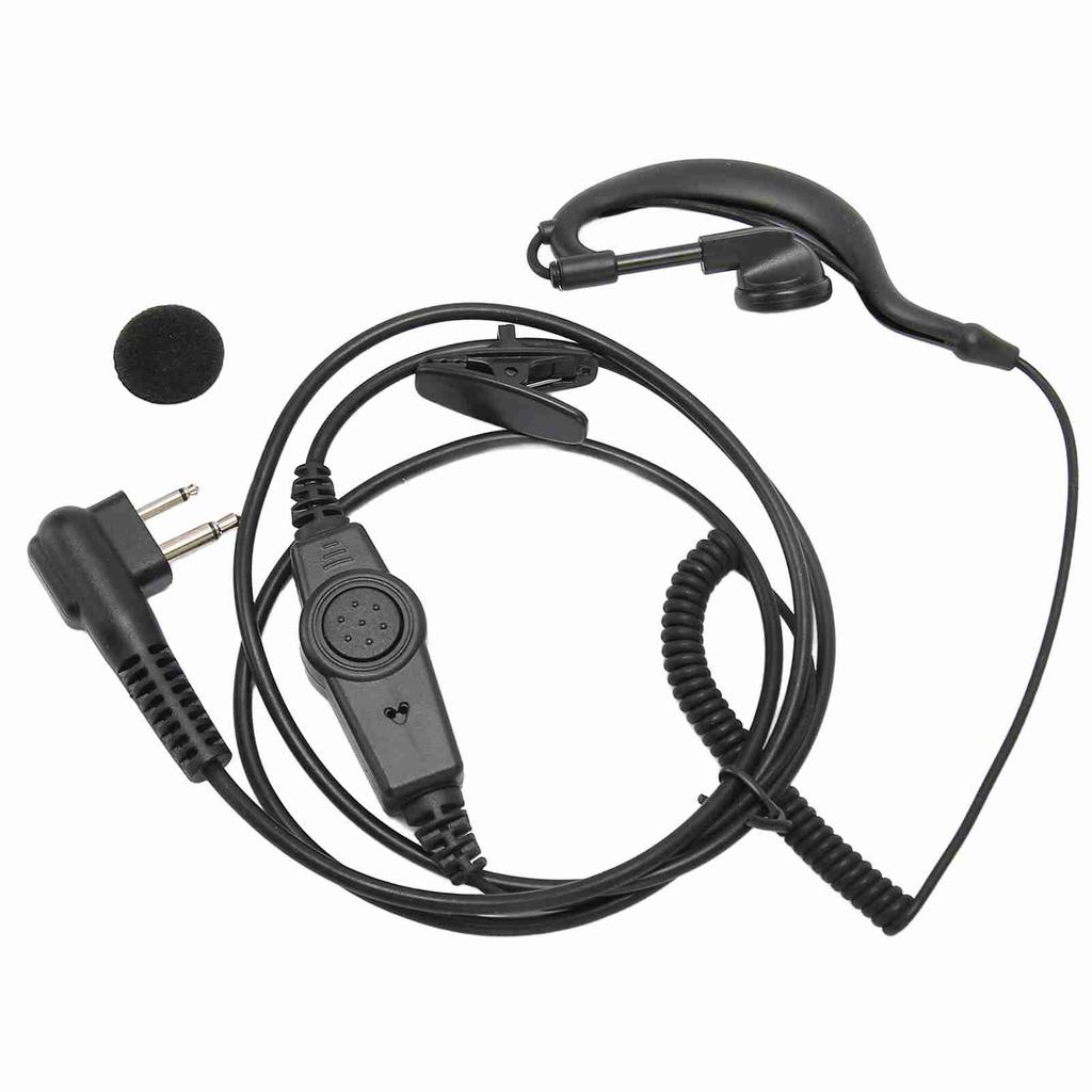 Intercom Earphone M Connector G Shaped Earhook Anti Interference Headphone For Motorola 318