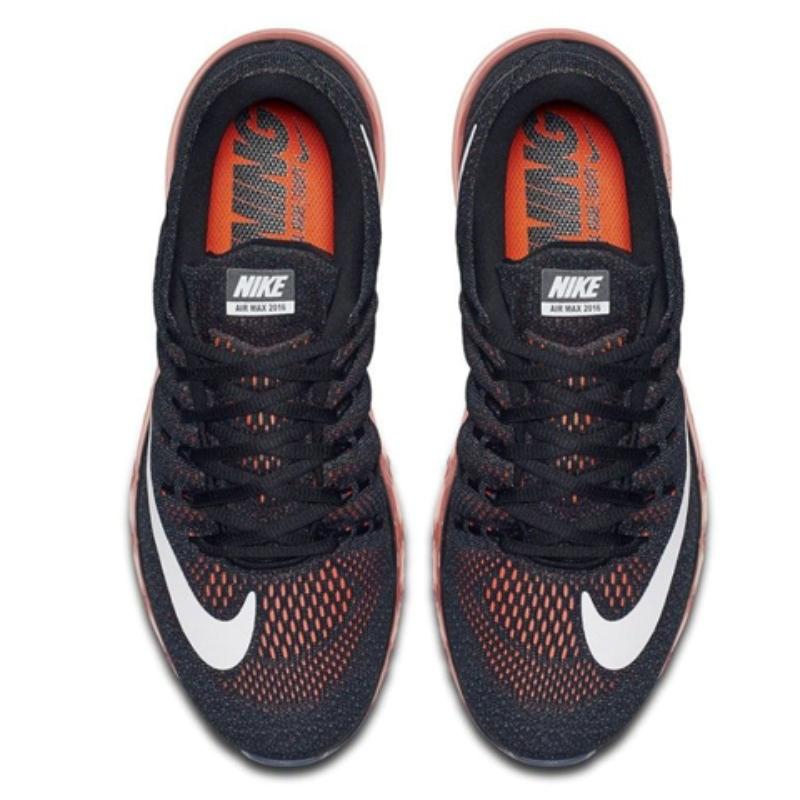 Nike Air Max 2016 Black Total Crimson Sneakers Casual Shoes 806771-008