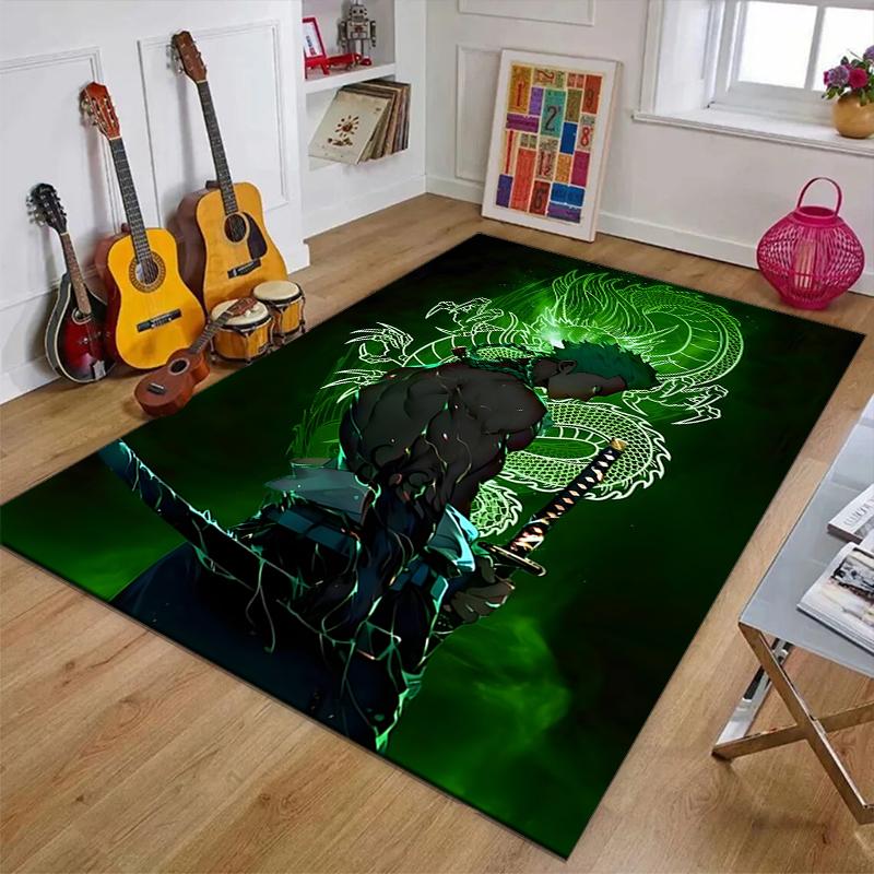 Z-Zoro5Printed Area Rug Carpet for Bedroom Living Room Home Decor Rugs Mat Non Slip Mat Rug for Bedside