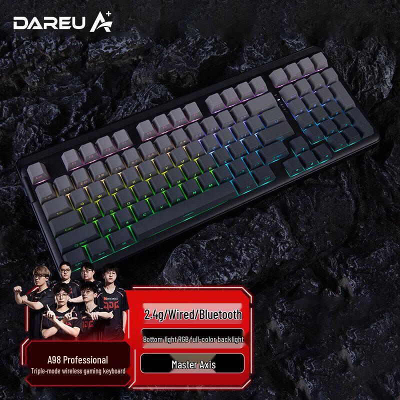 

Dareu A98 Pro Black Myth Wukong Triple-Mode Gasket Mechanical Keyboard