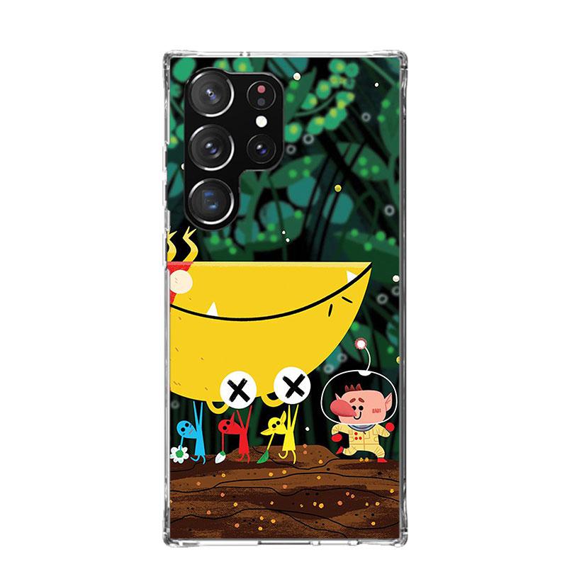 Spiel P-PikminS 4 Handyhülle Für Samsung Galaxy S26 S25 Edge S24 S23 FE S22 Ultra S21 Plus S20 + Fundas Hülle Coque Galaxy S25 S2