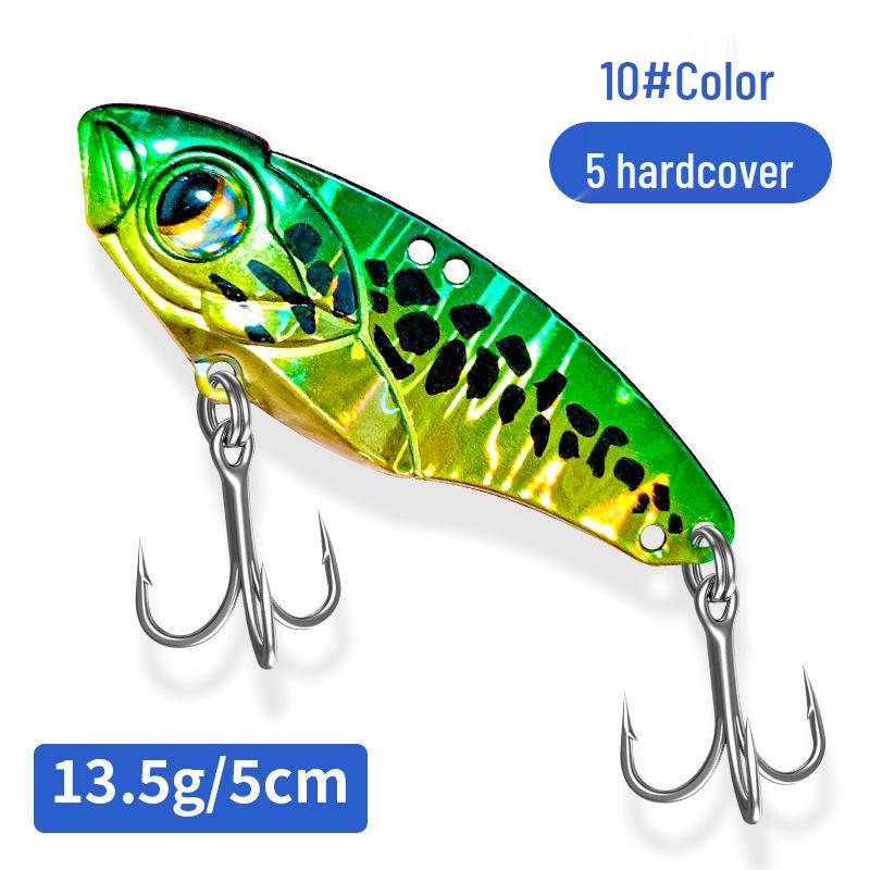 VIB Hard Bait Lure: Copper Sound, Snake Tail Lead Sinker, Long Cast, Outdoor Bionic Artificial Fishing Bait
