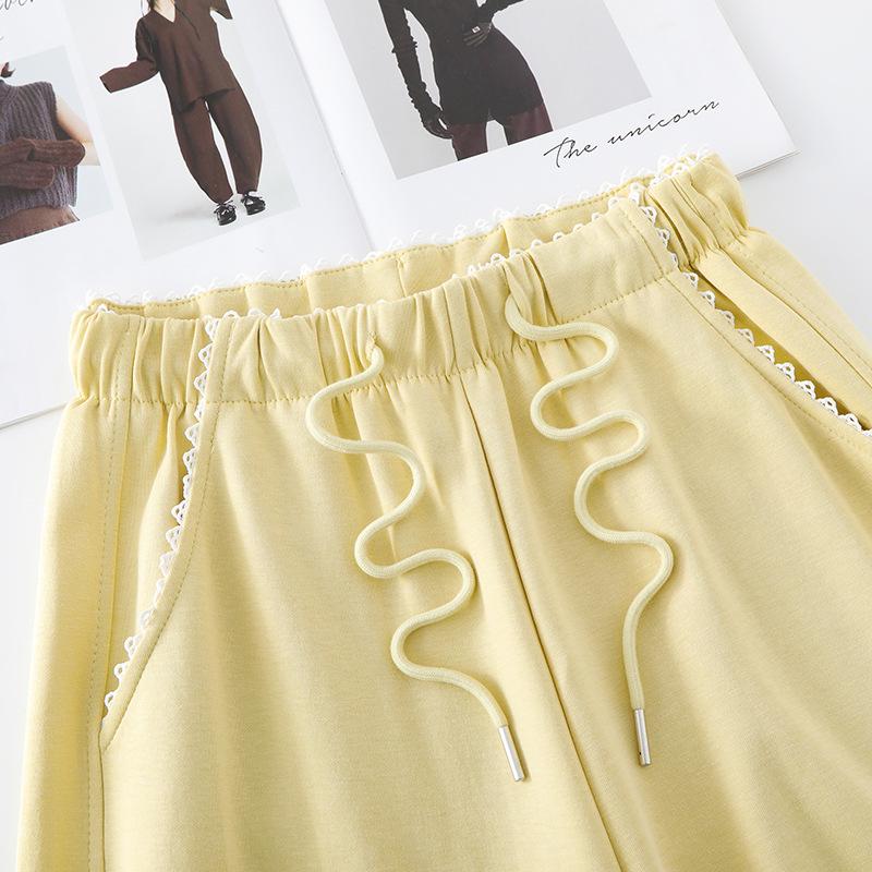 Light Harem Scimitar Pants: Summer 2025 Relaxed Fit, Loose Slimming Women's Banana Pants