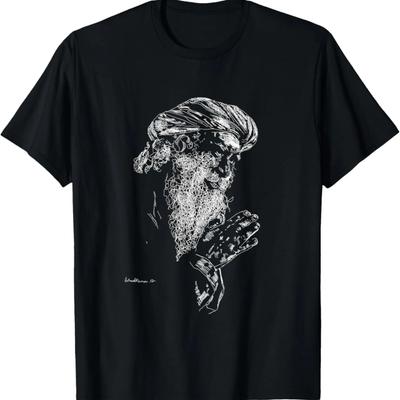 Tričko se skicou Sadhguru