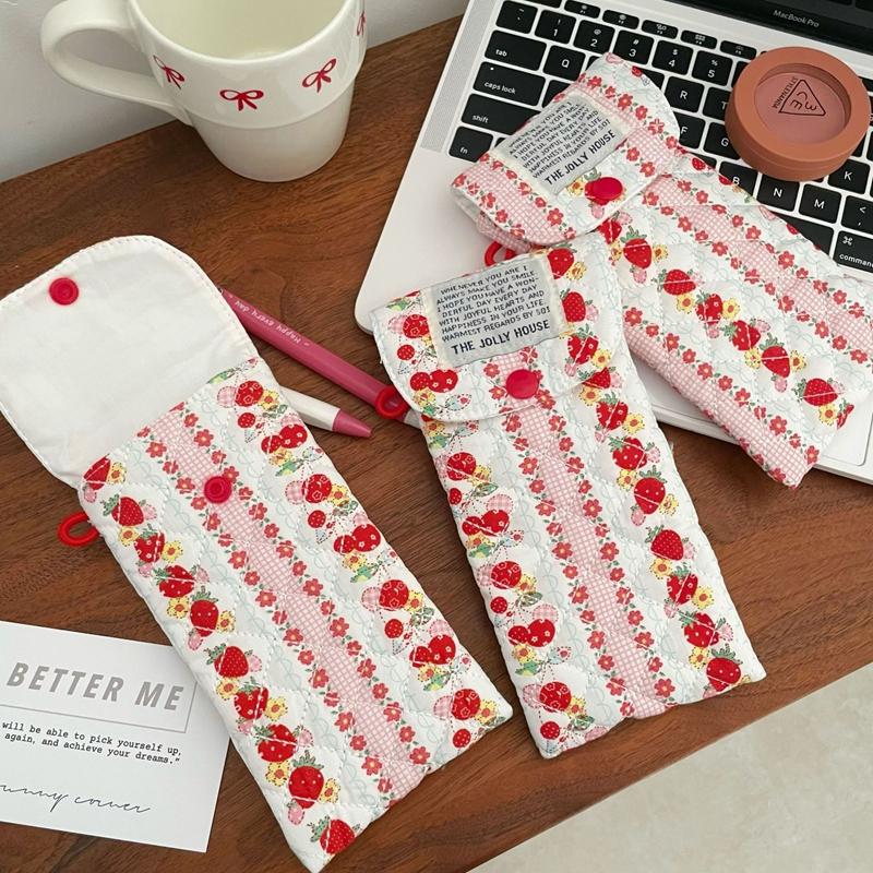 Hello Kitty Pencil Case Large Capacity Plush Pen Holder Hello Kitty Storage Bag Makeup Bag Cosmetics Pouch Desk Organizer Bag