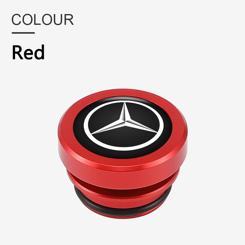 YHB3  Universal Car Cigarette Lighter Cover Dustproof Decoration Cap For Mercedes Benz AMG W211 W203 W204 W210 W124 Auto Accessories