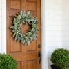 Spring And Summer Floral Wreath Door Hanging Simulation Artificial Floral Wreath Decoration Door Hanging