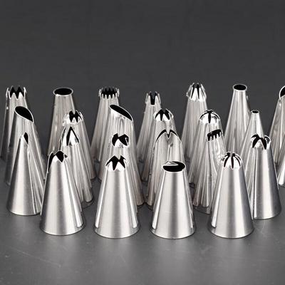 Stainless Steel Cake Decorating Nozzle Set