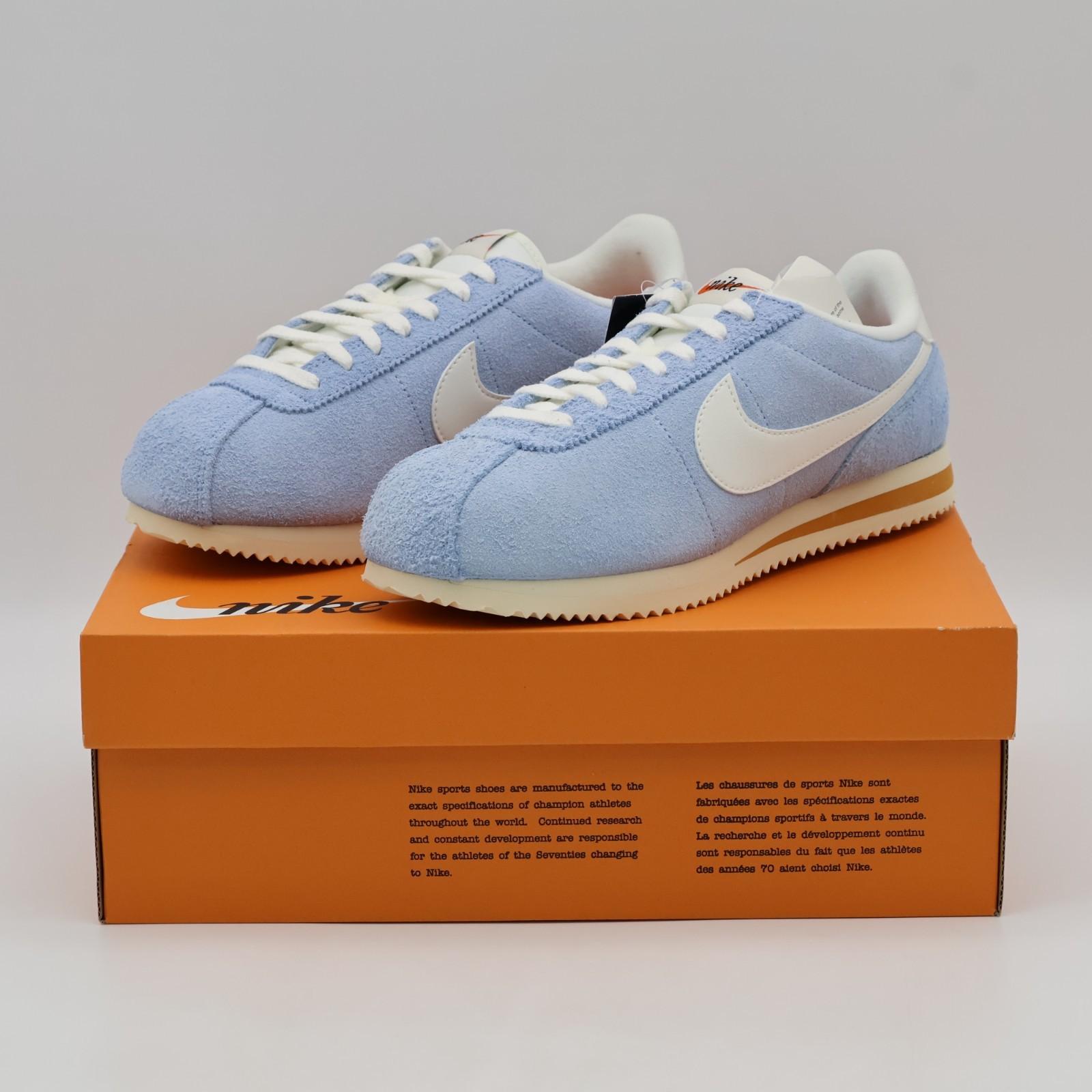 HF3142-400 Nike Cortez SE Замша Психический Синий Монарх Муслин Парус (Мужской) 11.5