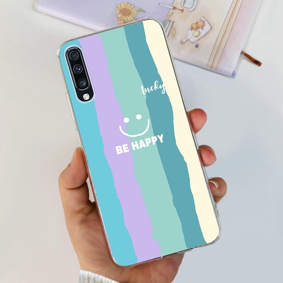 For Galaxy A50 A50s A30s Samsung Phone Case Back Cover For Fundas Samsung A50s A 50 A505F Coque Bumper Soft Clear TPU Silicone