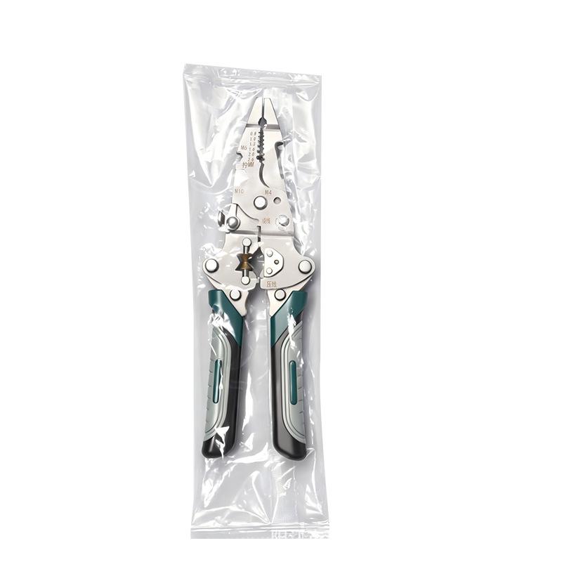 Stainless Steel Multi-Functional Electrician Wire Stripper & Cutter Pliers