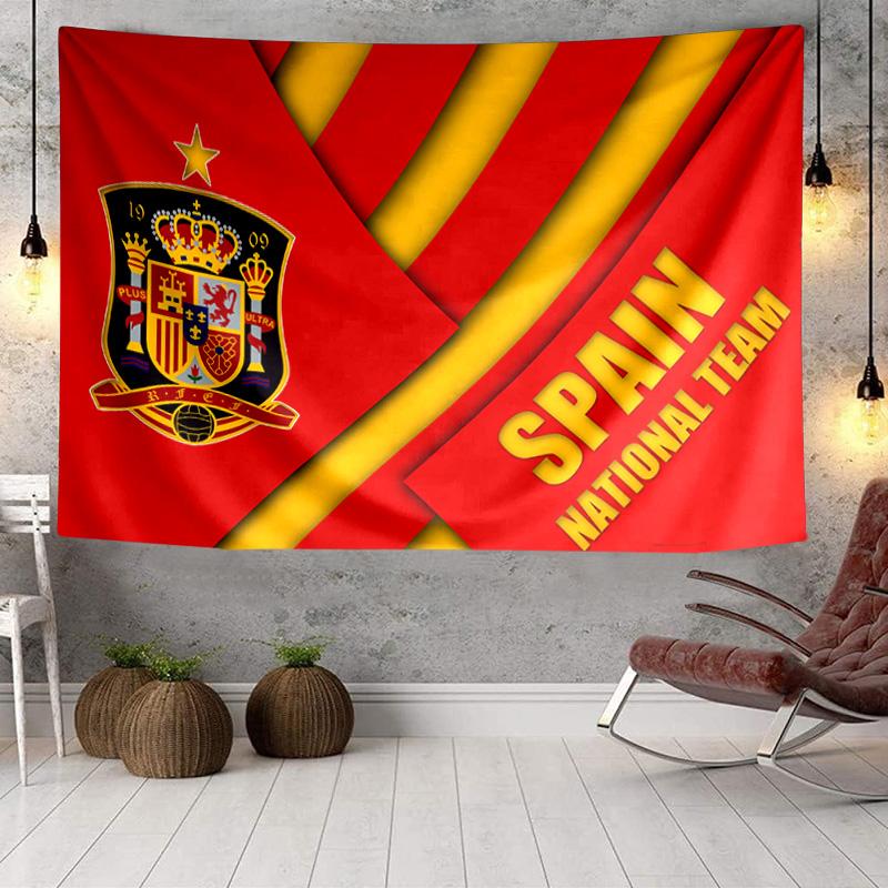 1PC Spain's National Emblem Tapestry Hanging for Bedroom,Livingroom, Playroom,Decor Art Room Wall Tapestry Holiday and Birthday Gifts