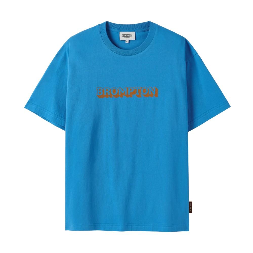 Brompton London Brompton Logo Short Sleeve - Blue (P252Uts450) Blue/100