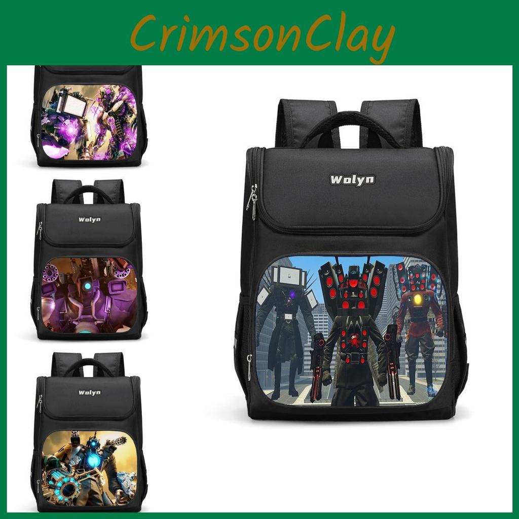 Spacious Oxford Cloth School Backpack 2024 Trendy Design For Kids And Preschoolers