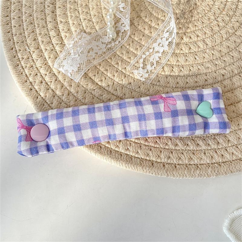 Data Cable Storage Buckle Flower Pattern Charging Cable Winder Headphone Cable Storage Fabric Cute Fixed Organization Tools