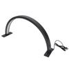 25W Desktop LED Light 3000K‑6500K Half Moon Shaped Eye Protection Eyelash Beauty Lamp Black