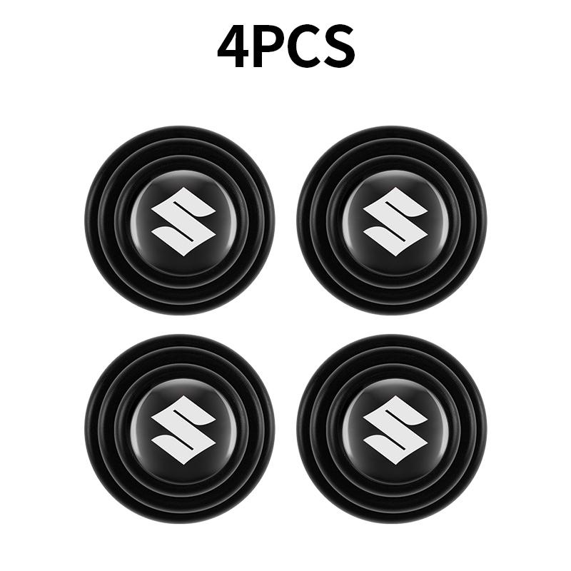 

Car Silicone Door Shock Stickers Absorber Soundproof Buffer Mat Decal For Suzuki Swift Sport Jimny Grand Vitara Alto SX4 Across