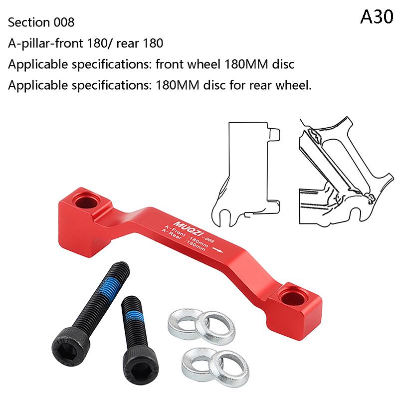 Adattatore Supporto Pinza Freno a Disco 140mm 160mm 180mm 203mm Adattatore Rotore Freno a Disco per Bicicletta con Bulloni