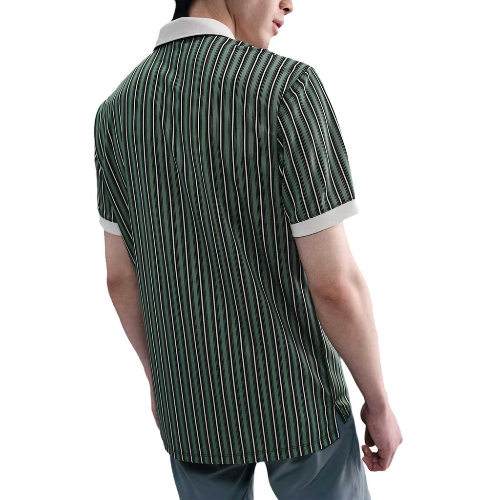 Nike Victory+ Polo Shirts Men's Clay Green/Light Woody Brown/White Lapel Moderate HM5644-364