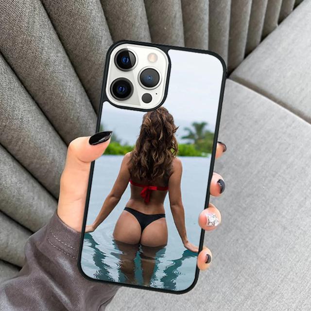 Sexy Girl Underwear Phone Case For iPhone 17 Air 16 15 14 plus 12 13 Pro max Soft Bumper Shell Cover coque