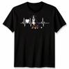 Bernese Mountain Dog Heartbeat Dogs Animals Men’s T-Shirt Women’s Tee