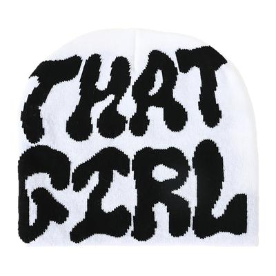 Hot Selling Knitted Hat for Men and Women, Warm Ear Protection, Jacquard American Style Popular Hat, Hip Hop Hat, Letter Cold Ha