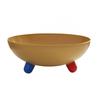 Frutero para encimera de cocina, Cesta de almacenamiento de plástico grande con soporte, Bol de servir multifuncional para centro de mesa de mesa de comedor