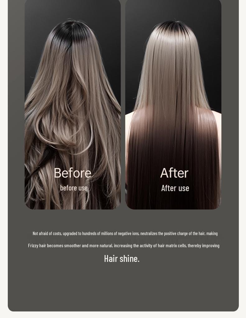 High-Power Hair Dryer with Negative Ion Technology for Salon & Home Use - Fast Drying with Hot & Cold Air