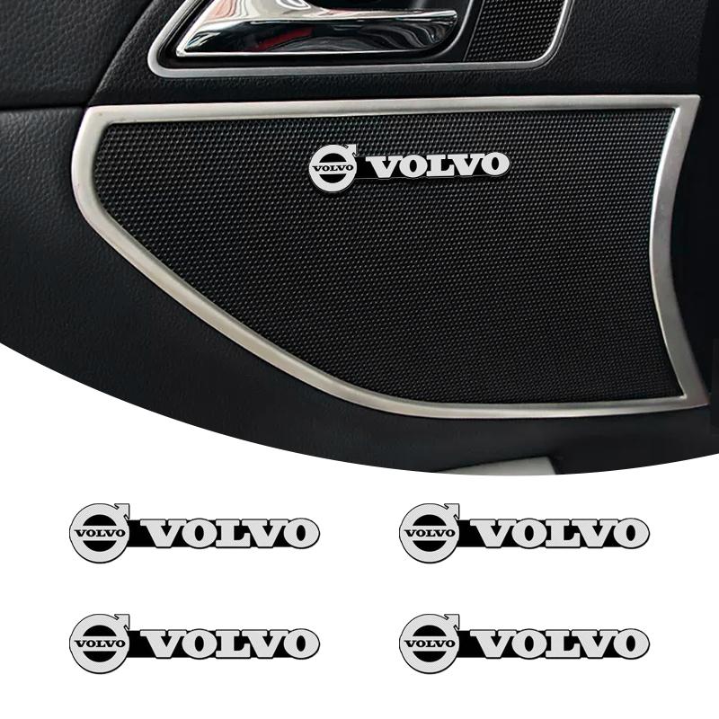 3D nálepka odznak reproduktoru stereo audio systému do auta Příslušenství Pro Volvo R Design Xc60 V60 S60 V40 V50 S40 S80 C30 Xc40 Xc70