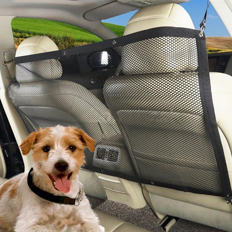 Pet Car Safety Barrier Net - Universal Protection for Cats & Dogs