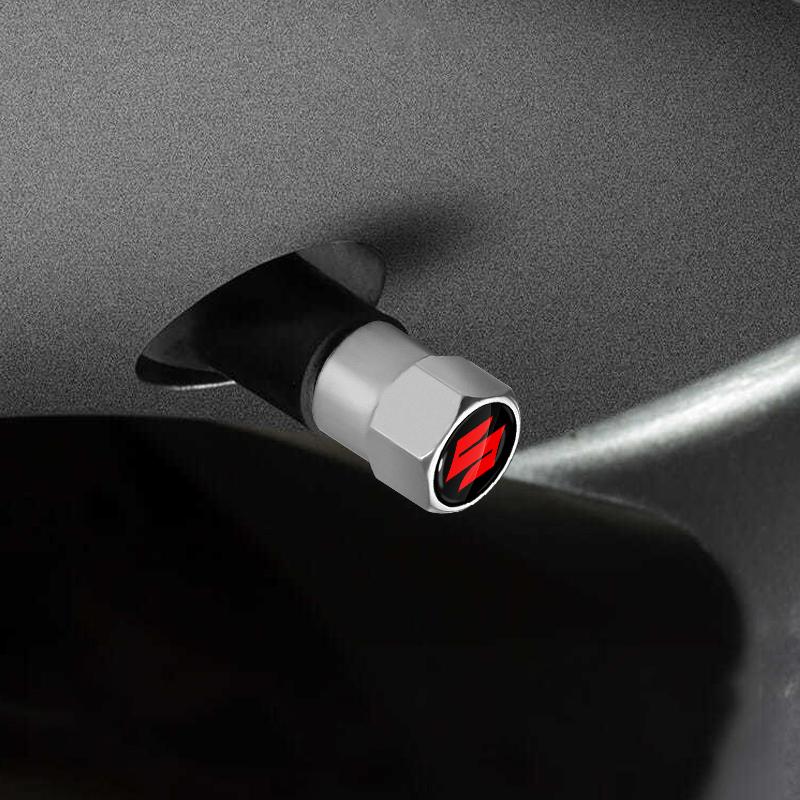 4ks Krytky ventilov kolies pneumatík auta Kryty stoniek pneumatík Vodotesné proti prachu pre Suzuki BURGMAN DRZ GSXF SV 650 B-King GSR GSR750 GSR600