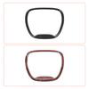 Car Carbon Fiber Grain Central Control Steering Wheel Gear Shift Decoration Cover for Dodge Charger 2015 Up Interior Accessories