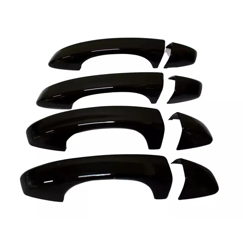 For VW Golf 7 MK7 MK7.5 2014- Car Smart Door Handle Cover Sticker Moulding Trim Exterior Protective Decor Accessories