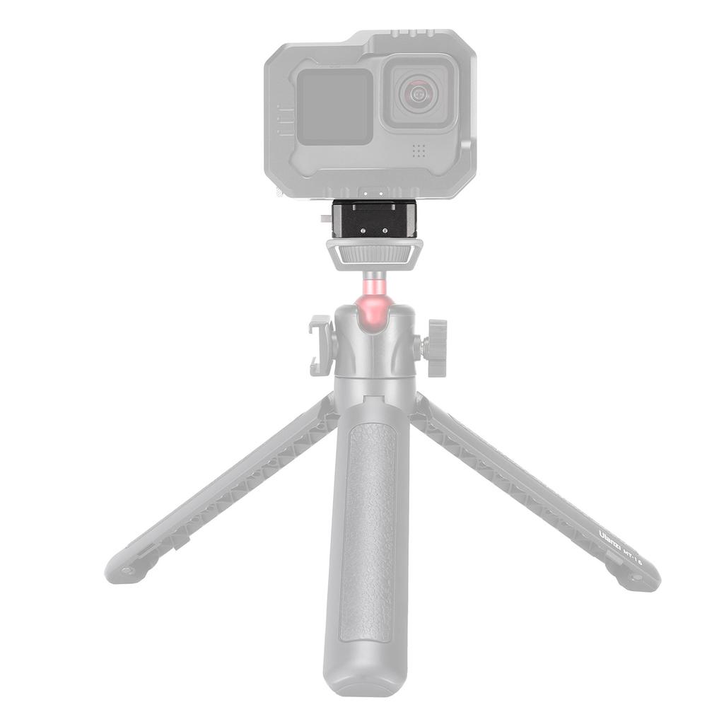 Aluminum Quick Release Mount Adapter Base with Mount Plate Magnetic Action Camera Mount Universal 1 4 Inch Interface