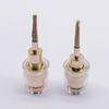 1Pair Copper 4mm Banana Female To 2mm Pin Connector Speaker Cable Connector  for Speaker Terminals