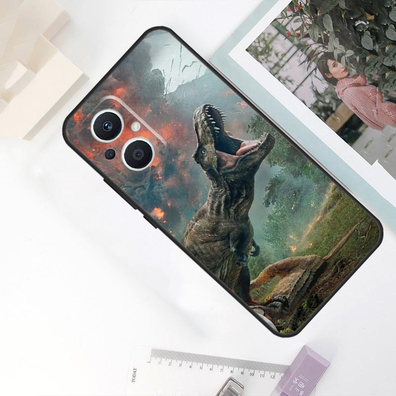 

T Rex Dinosaur Tyrannosaurus Case For OPPO Reno 8T 4Z 5Z 11F 10 Pro 4 5 6 8 7 Lite OPPO Find X6 X5 Pro X2 X3 Neo Cover OPPO Reno5 Lite