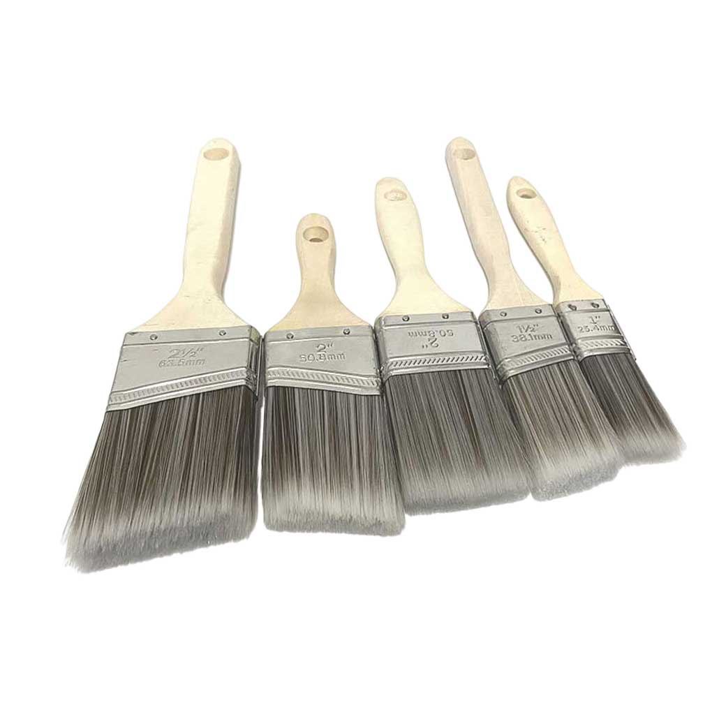 

5 шт. Кисти для рисования, угловые кисти для декорирования лака и масла