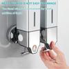 Square Soap Dispenser Shower Gel Dispenser Wall Mount Shampoo Liquid Dispenser Household Bathroom Accessories Kitchen