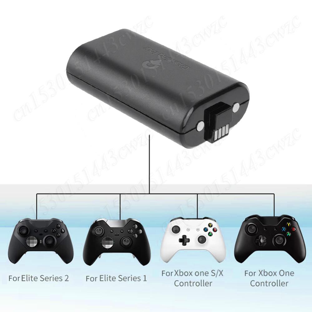 Baterii de schimb de 2000 mAh Controller de mare capacitate Pachet de baterii reîncărcabile cu cablu de încărcare tip C pentru Xbox One/SX/SS
