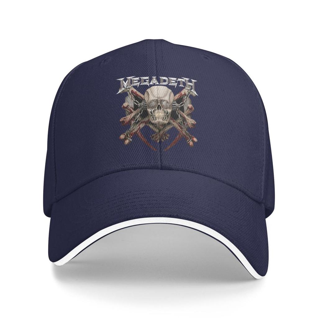 Casquettes de Baseball Incroyables Megadeths Metal Band Casquette Hommes Femmes Chapeaux