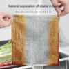 New Thickened Cleaning Cloth Kitchen Magic Dishwashing Towel Metal Steel Wire Cleaning Rag Microwave Stove Clean Tool Dish Cloth