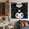 Cartoon KKuromis Anime Tapestry Hanging Tarot Hippie Wall Rugs Dorm Home Decor