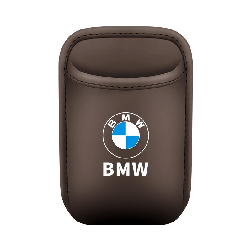 Car Sticker, Car Cup Holder, Rear Seat Drink Holder, Leather Water Cup Box Compatible with BMW i7 X7 G07 LCI iX I20 X1 U11 3 5 7 TE8