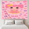 Lalaloopsy Tapestry for Bedroom Aesthetic Classroom Tapestries Wall Hanging for Living Room Dorm Office,Ideal Creative Gift