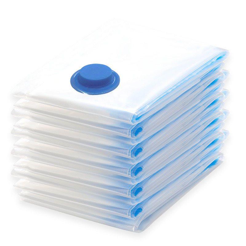 

Вакуумные пакеты для хранения, Экономящие место пакеты, Хранение одежды 5Pcs+Hand Pump [Blue] 40 X 60 cm