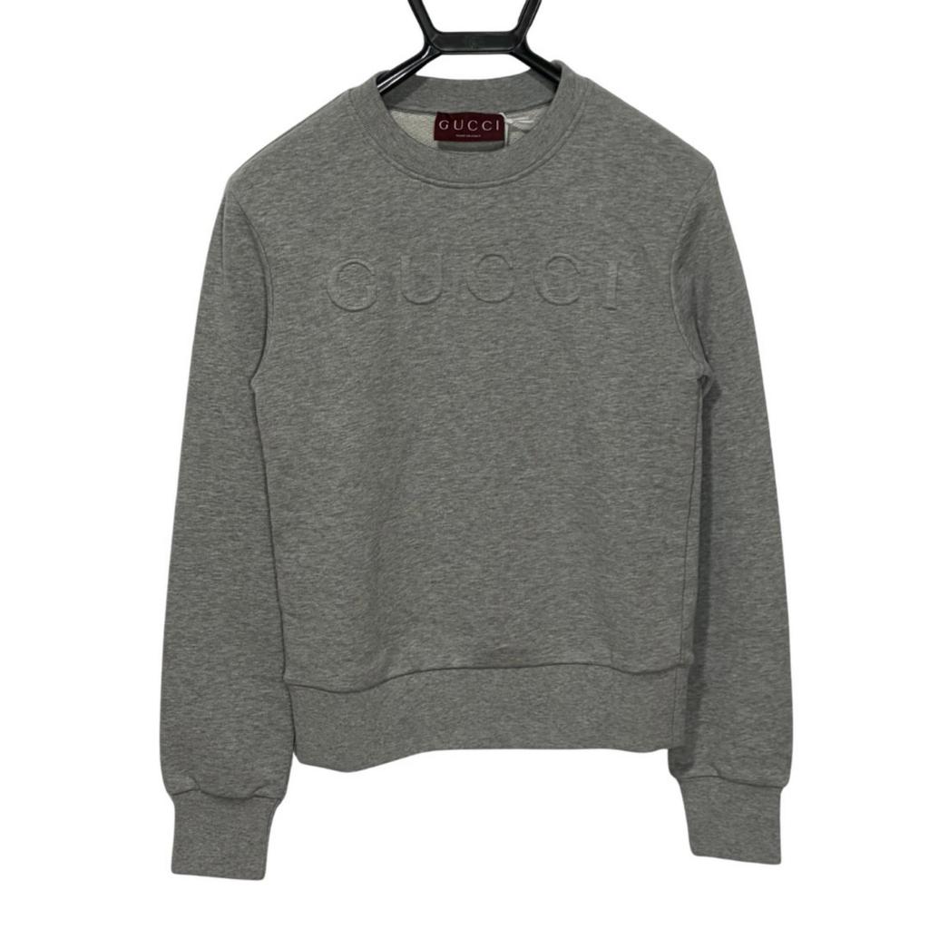 Gucci Sweatshirt Gray Women's Size XS Model 785636XJGLG