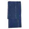 and Waist Cord Size Striped Navy Z35B1 [Fuuka] Yukata, One-Touch Obi, 3-Piece Set, Cotton, Men's, L, (Waist Cord/One-Touch Obi/Gray)