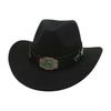 Direct Supply Top Hat Outdoor Retro Jazz Hat Vacation Travel British Style Western Cowboy Hat